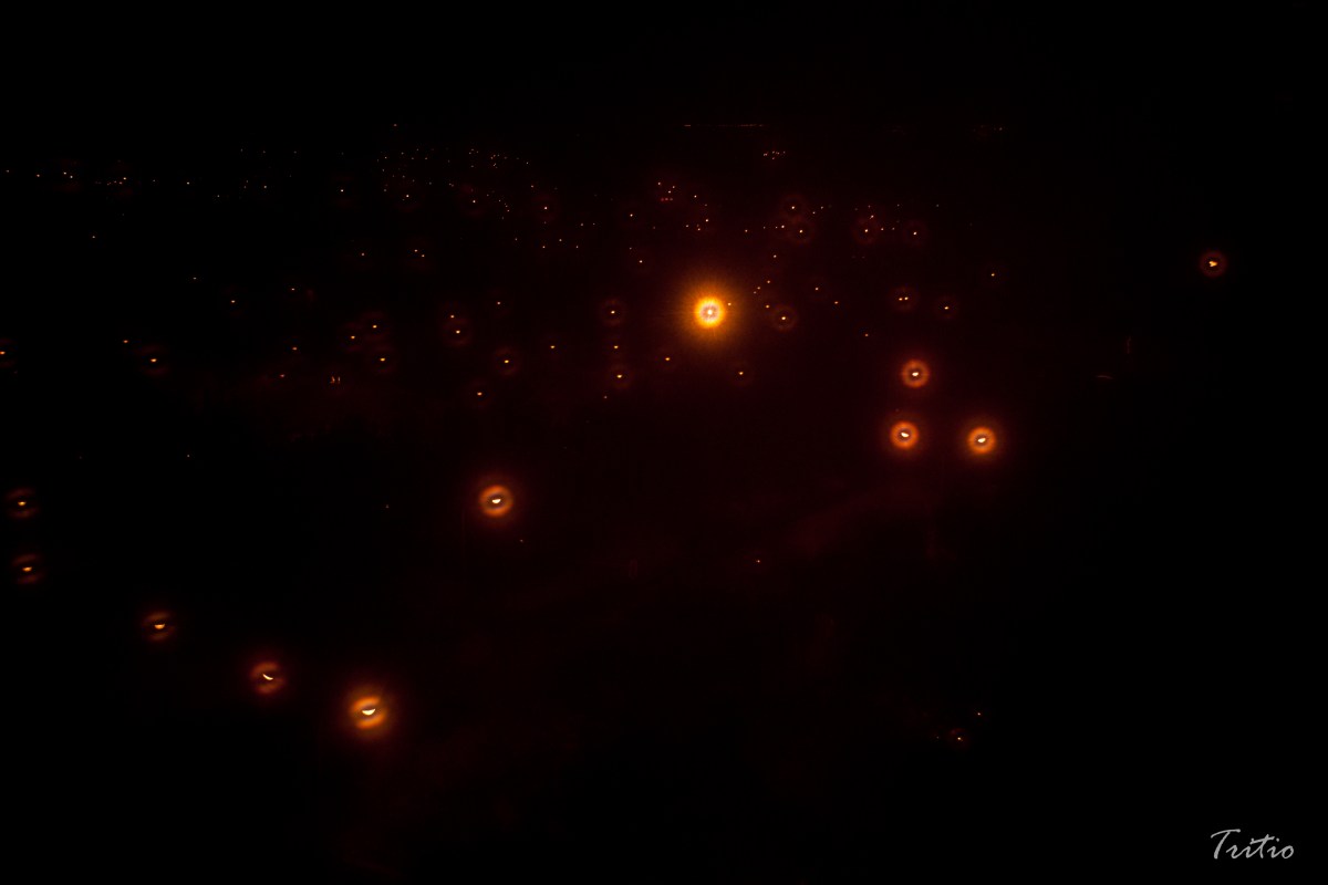 Fuegos fatuos vs farolas