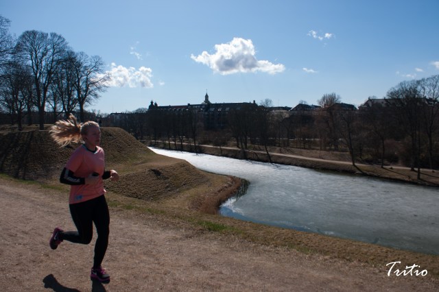 Salir a correr, por ejemplo, en una mañana fría pero despejada
